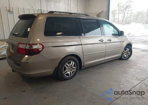 2006 Honda Odyssey Ex z USA, uszkodzony, nr VIN 5FNRL38496B016876